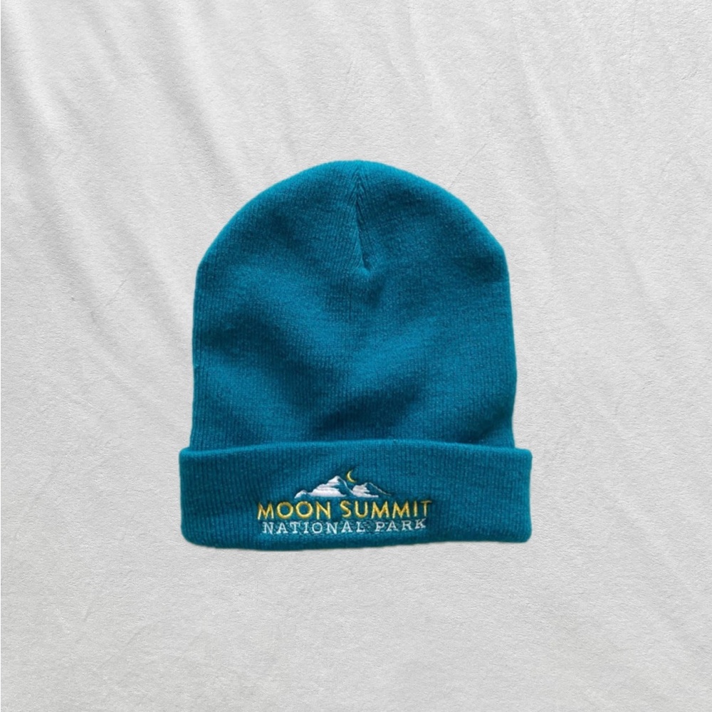 Teal Moon Summit Beanie